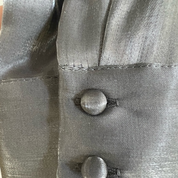 Silver shirt dress NWT - Picture 4 of 4